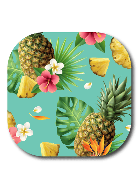 Single Patch / G7 Cover-up Pineapple in Paradise - Dexcom G7 and Stelo Cover-up