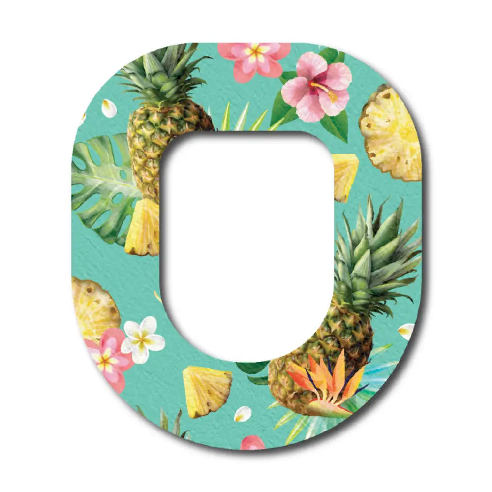 Pineapple In Paradise - Omnipod Single Patch