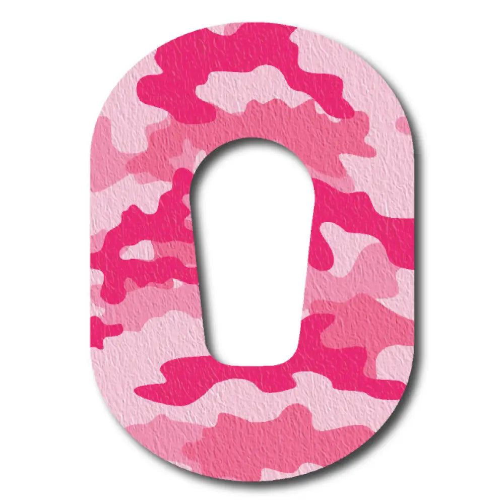 Pink Camouflage - Dexcom G6 Single Patch
