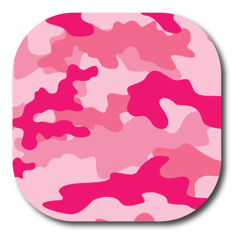 Single Patch / G7 Cover-up Pink Camouflage - Dexcom G7 and Stelo Cover-up