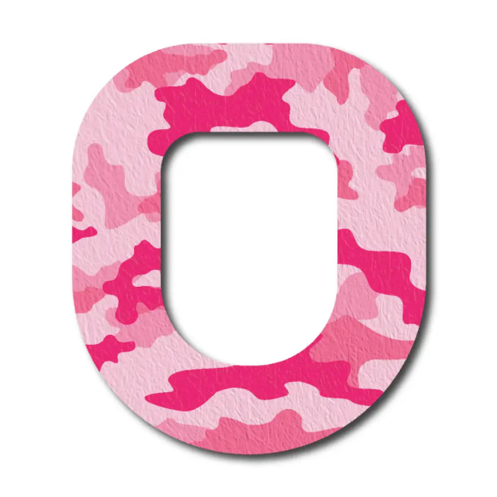 Pink Camouflage - Omnipod Single Patch