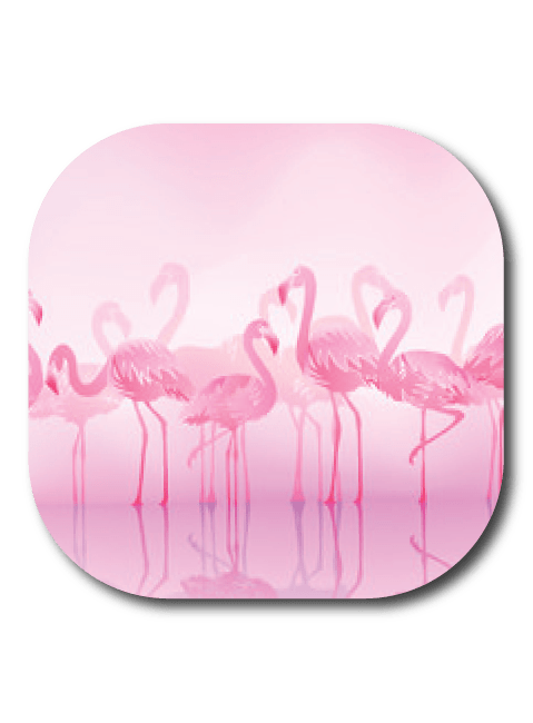 Single Patch / G7 Coverup Pink Flamingo - Dexcom G7 and Stelo Cover-up