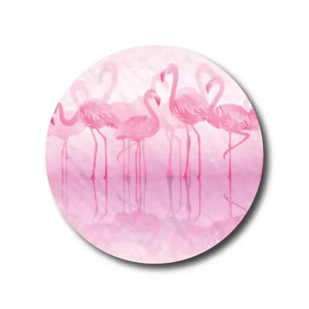 Single Patch / Medtronic-Instanct Pink Flamingos - Medtronic Instanct