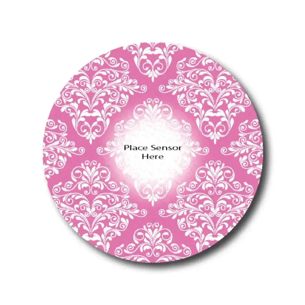Single Patch / G7 Pink Lace Underlay Patch for Sensitive Skin - Dexcom G7 and Stelo