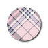 Single Patch / Libre 3 Pink Plaid Pattern - Libre 3