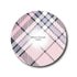 Single Patch / G7 Pink Plaid Pattern Underlay Patch for Sensitive Skin - Dexcom G7 and Stelo