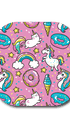 Single Patch / G7 Cover-up Pink Unicorns - Dexcom G7 and Stelo Cover-up