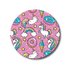 Single Patch / Medtronic Instinct Pink Unicorns - Medtronic Instinct