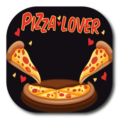 Single Patch / G7 Cover-up Pizza Lover - Dexcom G7 and Stelo Cover-up