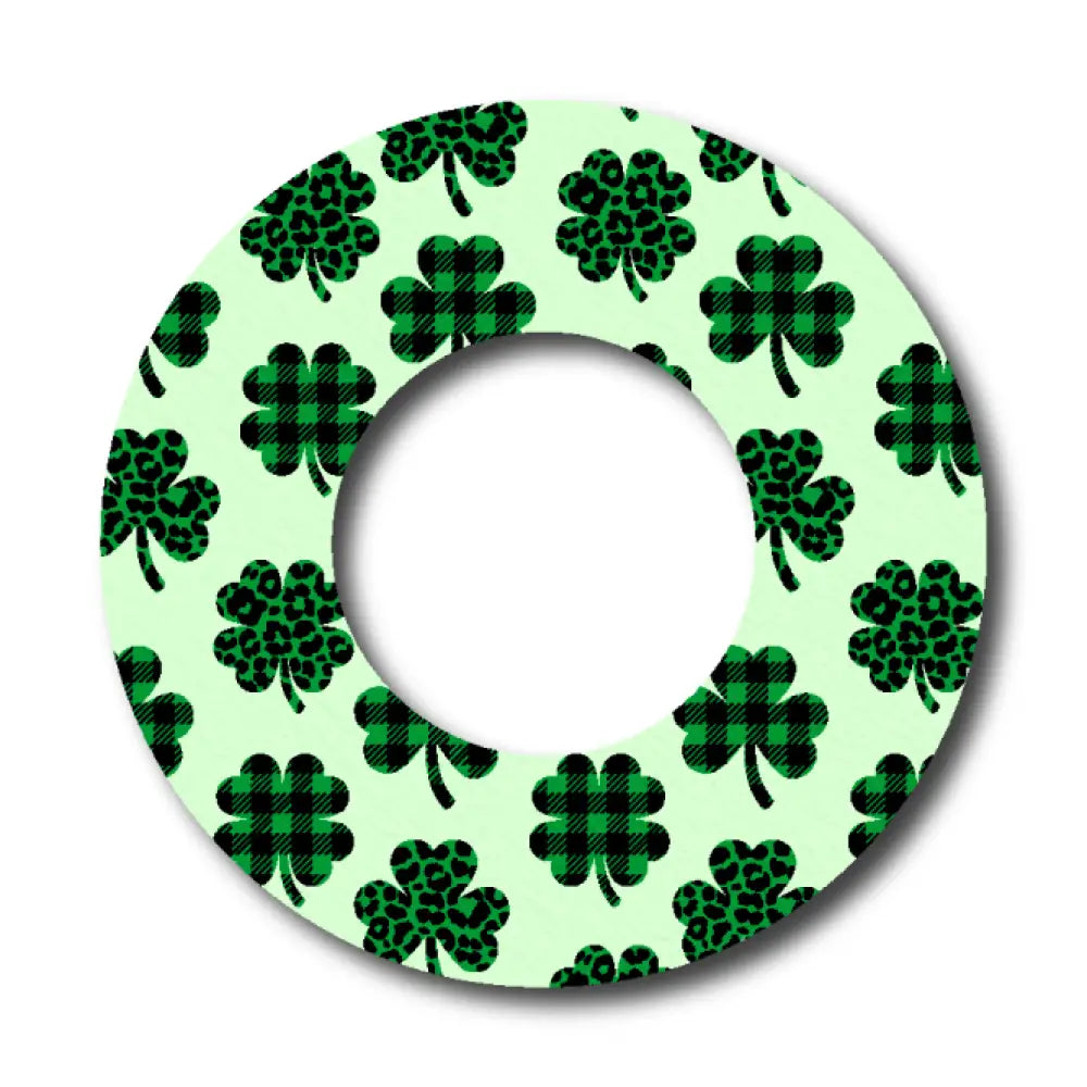 Single Patch / Libre 2 Plaid Clovers - Libre 2 and Lingo
