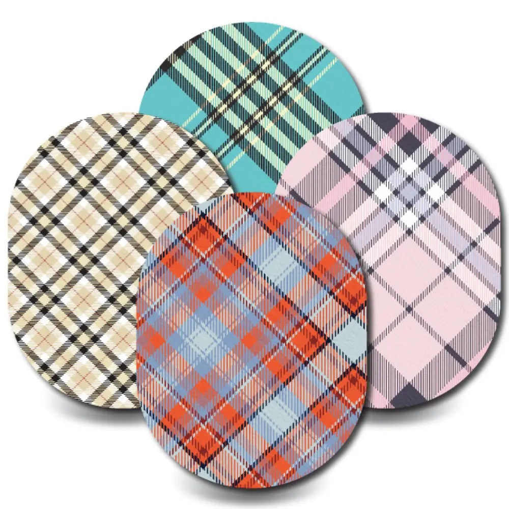 Plaid Pattern Variety Pack - Guardian 4 - Pack (Set of 4 Patches)