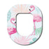Single Patch / Omnipod Prancing Flamingo - Omnipod