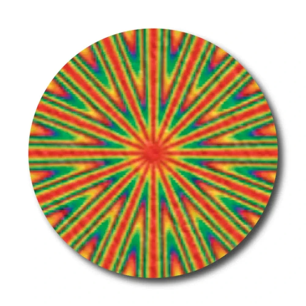 Single Patch / Libre 2 Cover-up Psychedelic - Libre 2 and Lingo Cover-up