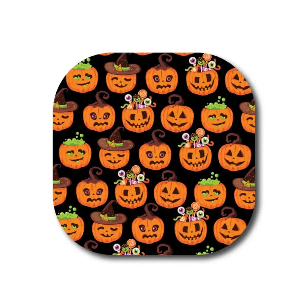 Single Patch / G7 Cover-up Pumpkin Heads - Dexcom G7 and Stelo Cover-up