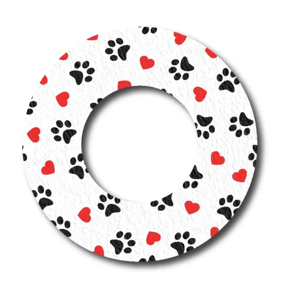 Single Patch / Libre 2 Puppy Love in White - Libre 2 and Lingo