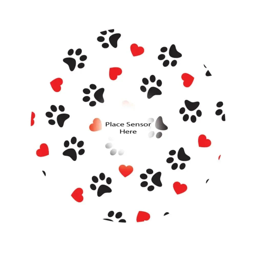 Single Patch / Libre 2 Puppy Love Underlay Patch for Sensitive Skin - Libre 2 and Lingo