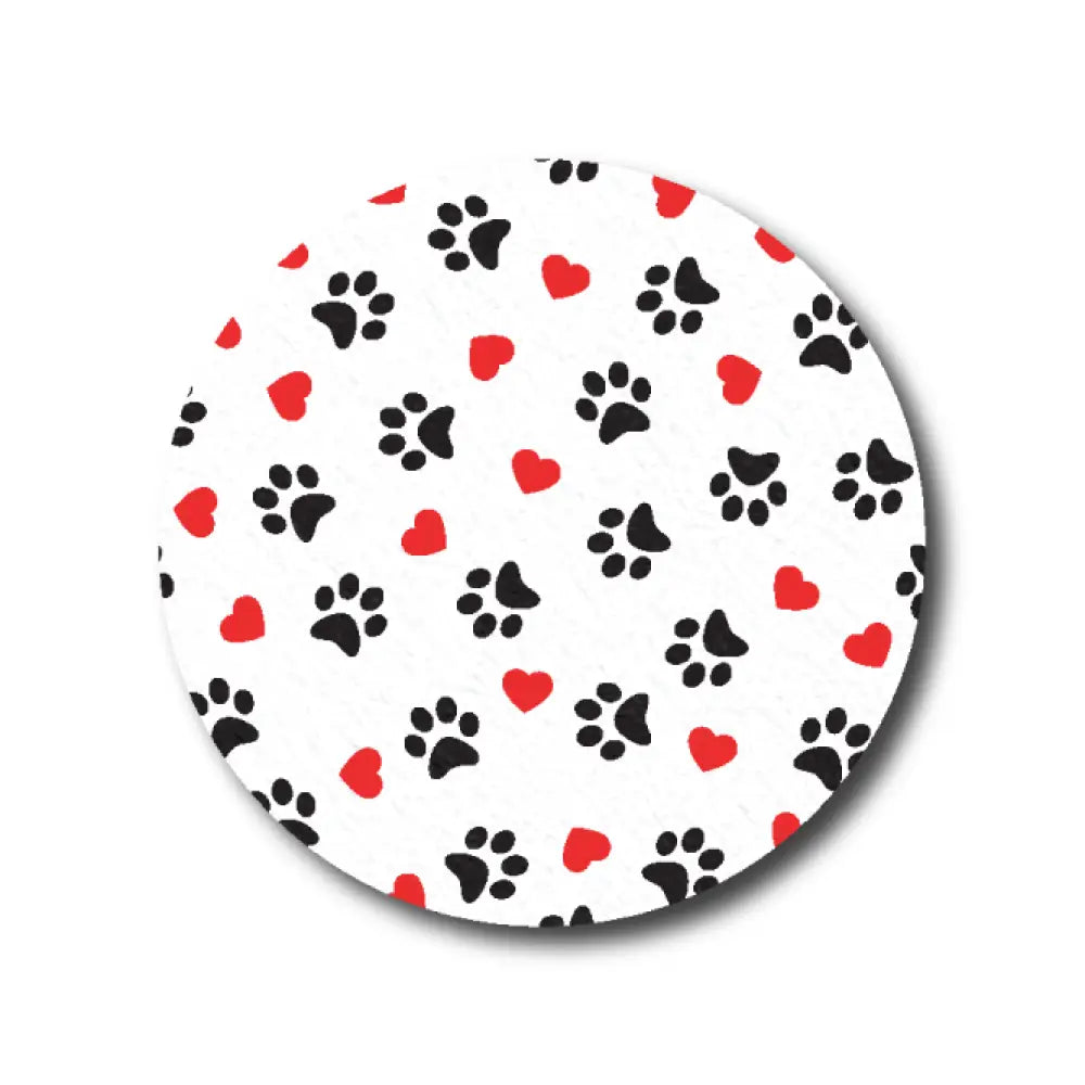 Puppy Love In White - Libre 3 Single Patch