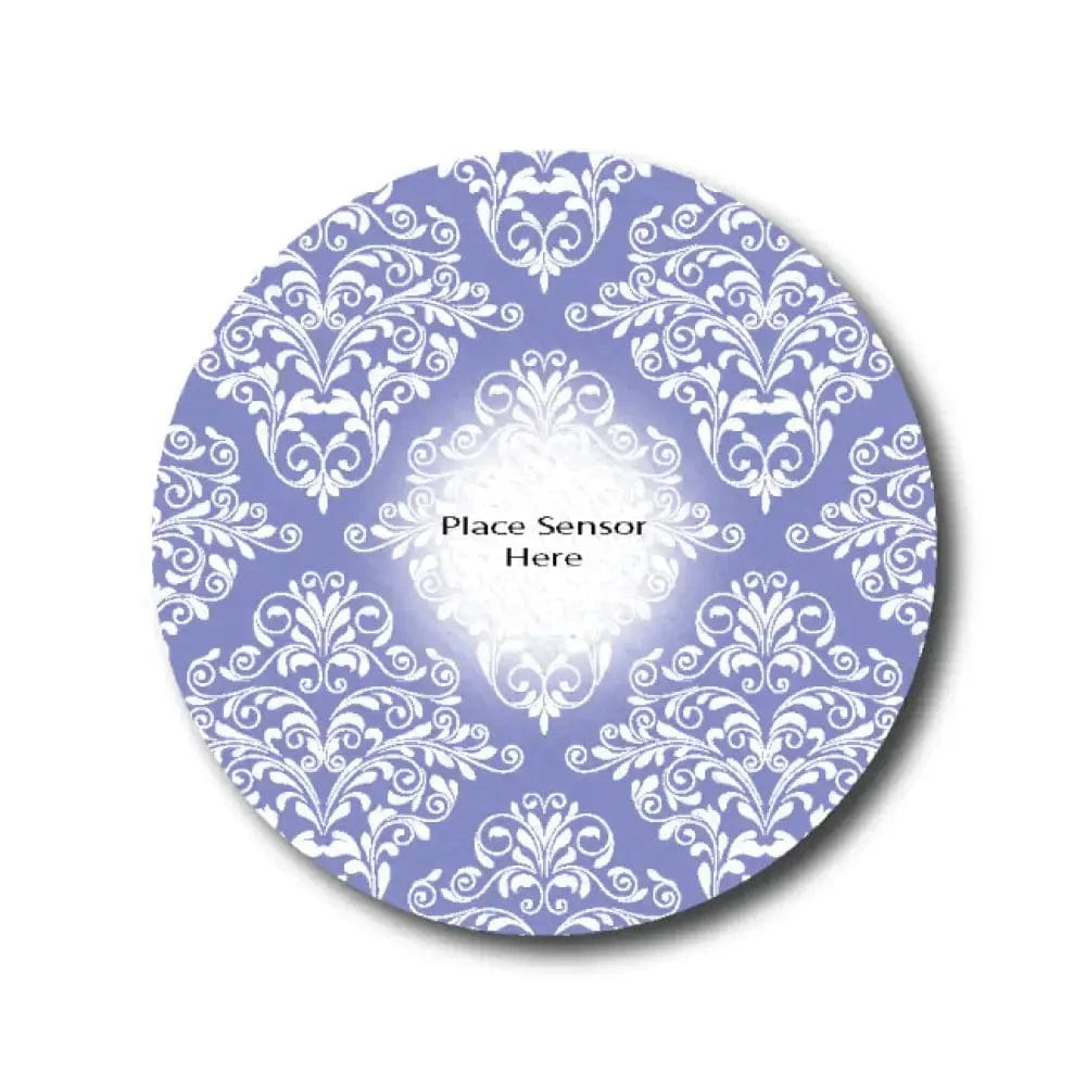 Single Patch / G7 Purple Lace Underlay Patch for Sensitive Skin - Dexcom G7 and Stelo