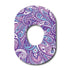Single Patch / G7 Purple Paisley - Dexcom G7 and Stelo