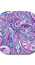 Single Patch / G7 Cover-up Purple Paisley - Dexcom G7 and Stelo Cover-up