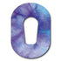Single Patch / G6 Purple Tie-dye Pattern - Dexcom G6