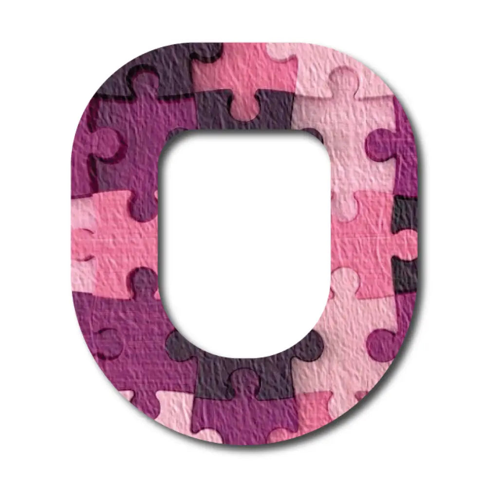 Puzzle Pieces - Omnipod Single Patch