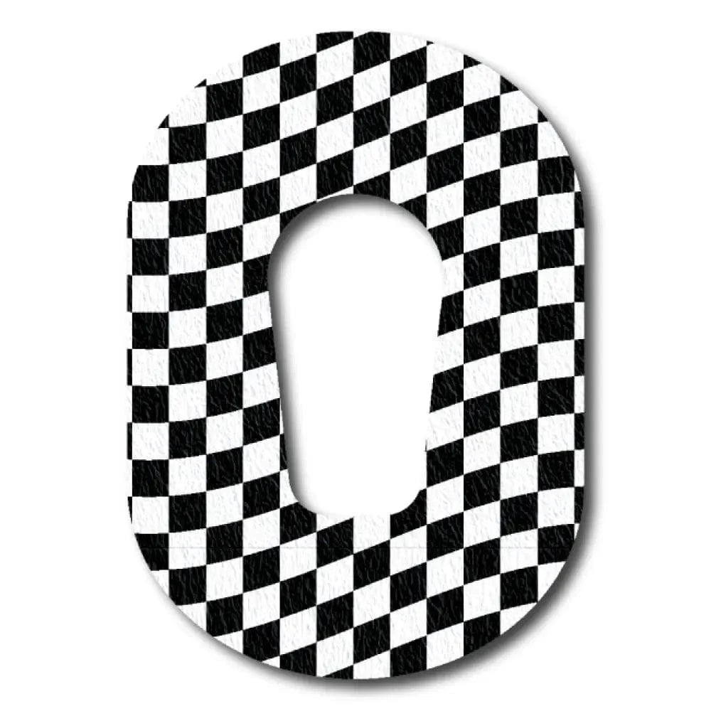 Single Patch / G6 Race Flags All Over - Dexcom G6