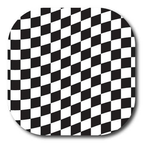 Single Patch / G7 Cover-up Race Flags All Over - Dexcom G7 and Stelo Cover-up
