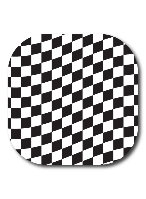 Single Patch / G7 Cover-up Race Flags All Over - Dexcom G7 and Stelo Cover-up