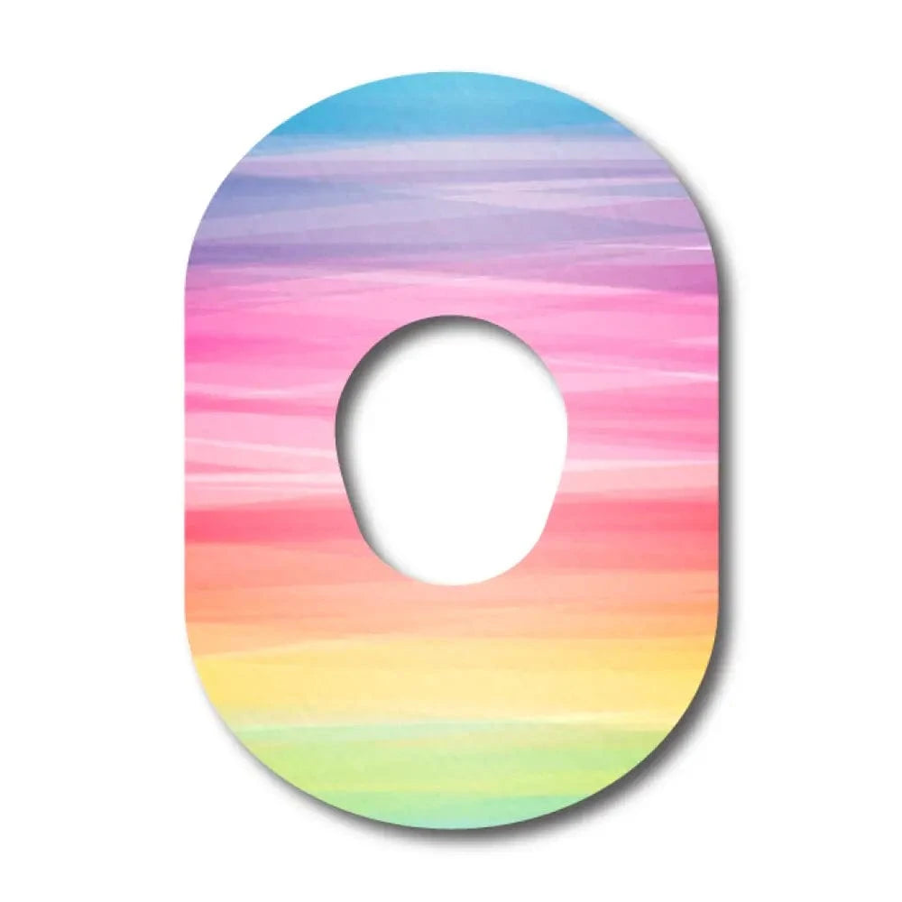 Single Patch / G7 Rainbow Pastel - Dexcom G7 and Stelo