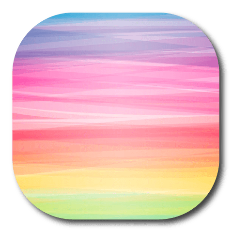 Single Patch / G7 Cover-Up Rainbow Pastel - Dexcom G7 and Stelo Cover-up