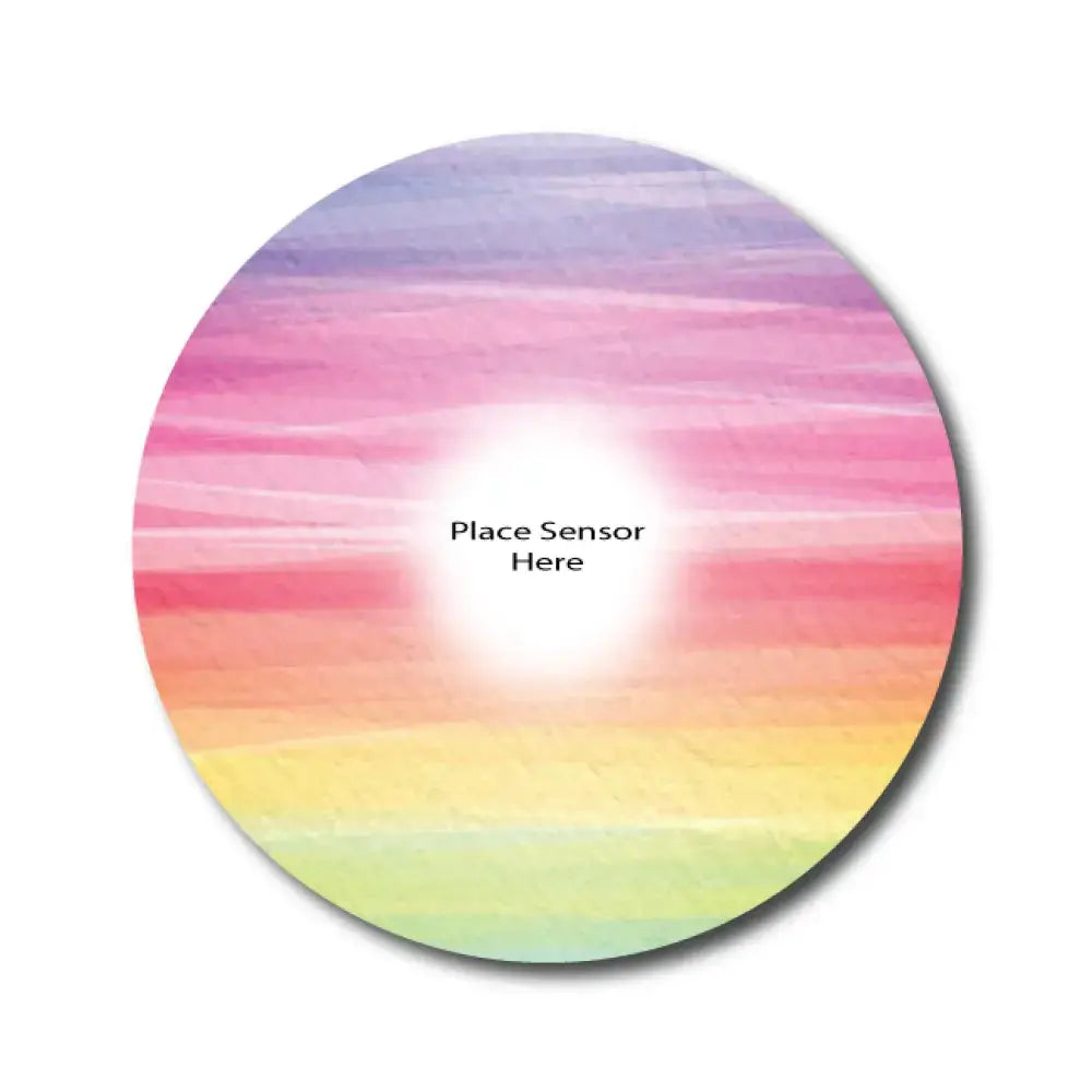 Rainbow Pastel Underlay Patch For Sensitive Skin - Libre 2 Single