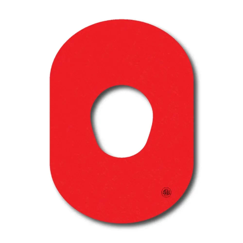 Single Patch / G7 Red Overlay Patch - Dexcom G7 and Stelo