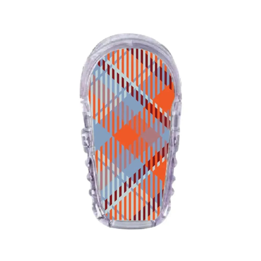 Single Topper / G6 Topper Red Plaid - Dexcom G6 Topper