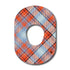 Single Patch / G7 Red Plaid Pattern - Dexcom G7 and Stelo