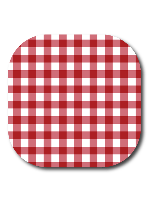 Single Patch / G7 Cover-up Red Plaid Pattern - Dexcom G7 and Stelo Coverup