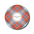 Single Patch / Libre 3 Red Plaid Pattern Underlay Patch for Sensitive Skin - Libre 3