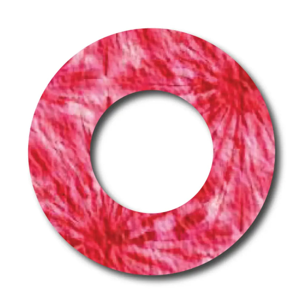 Red Tie - dye Pattern - Libre 2 Single Patch