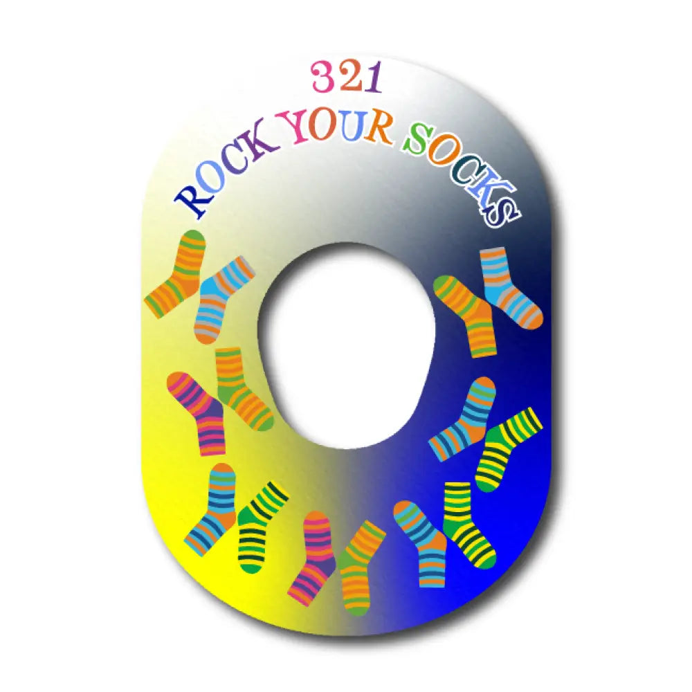 Rock Your Socks - Dexcom G7 Single Patch