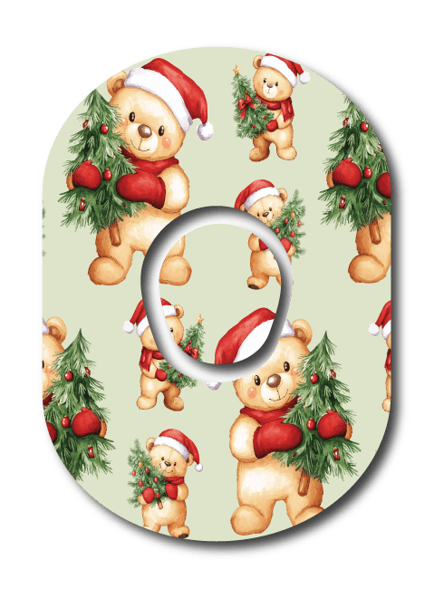 Single Patch / G7 Santa Bear - Dexcom G7 and Stelo