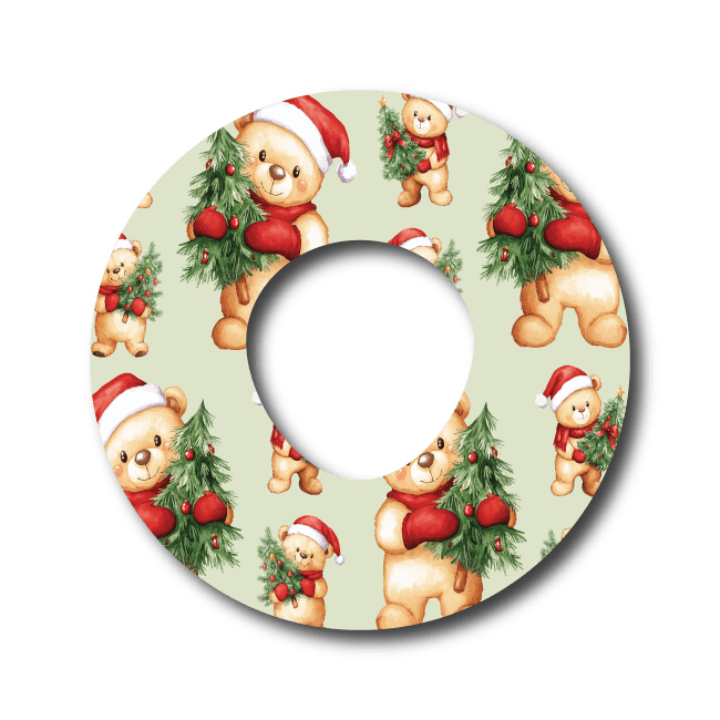 Single Patch / Infusion Set Santa Bear - Infusion Set