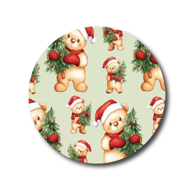 Single Patch / Libre 3 Santa Bear - Libre 3