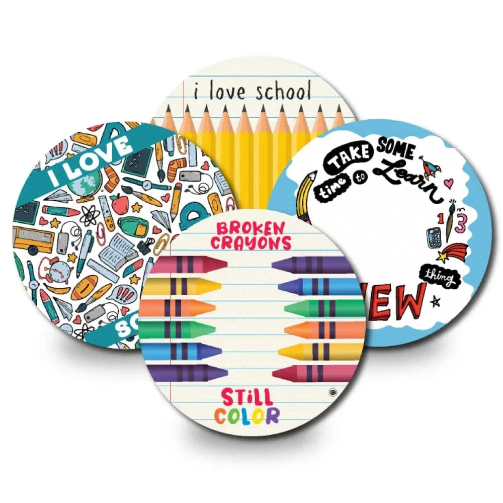 4-Pack (Set of 4 Patches) / Libre 2 Cover-up School Supplies Variety Pack - Libre 2 and Lingo Cover-up