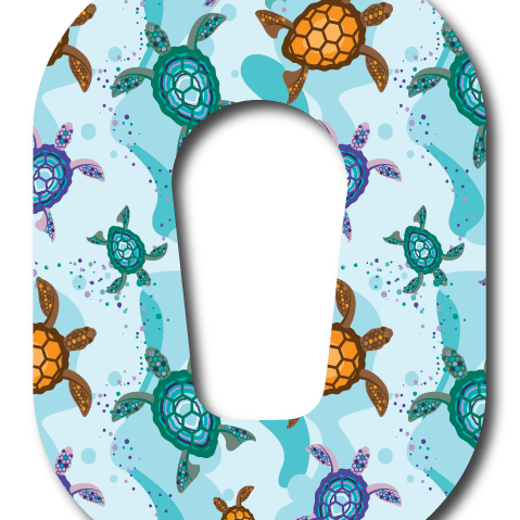 Single Patch / G6 Sea Turtles - Dexcom G6