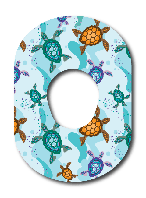 Single Patch / G7 Sea Turtles - Dexcom G7 and Stelo