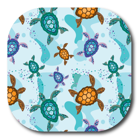 Single Patch / G7 Cover-up Sea Turtles - Dexcom G7 and Stelo Cover-up