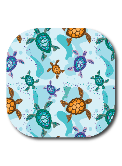 Single Patch / G7 Cover-up Sea Turtles - Dexcom G7 and Stelo Cover-up