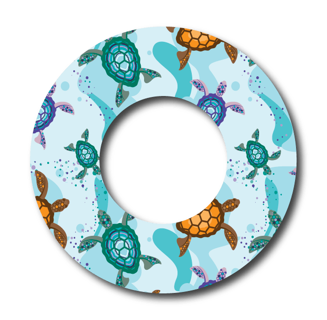 Single Patch / Libre 2 Sea Turtles - Libre 2 and Lingo