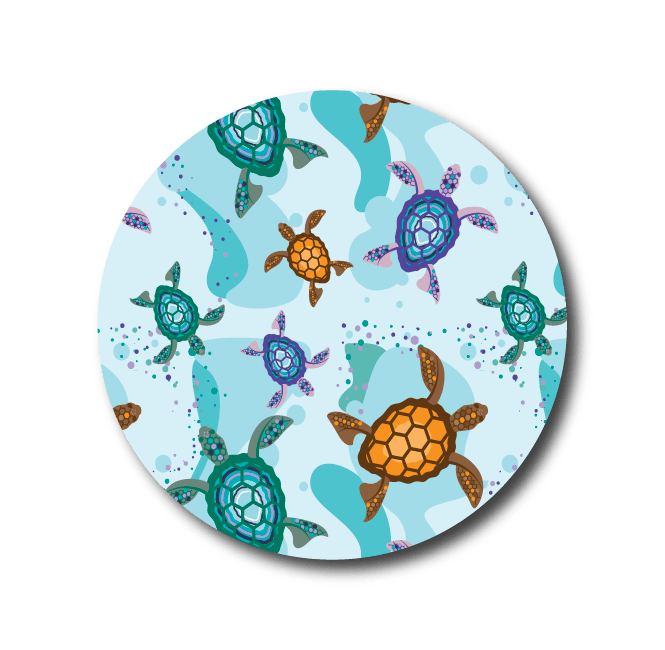 Single Patch / Medtronic-Instanct Sea Turtles - Medtronic Instanct