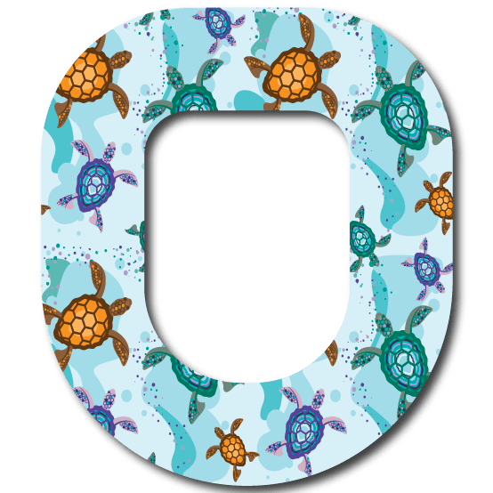 Single Patch / Omnipod Sea Turtles - Omnipod